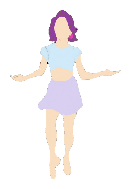 PULLZY Mesh skirt